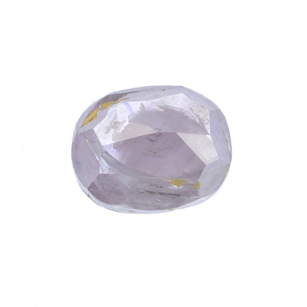 An oval-shape coloured diamond, weighing 0.67ct. With report 2125859882, dated 30th December, - Image 2 of 3