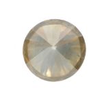 A brilliant-cut coloured diamond, weighing 1.68cts. With report 2175457482, dated 4th February 2016,