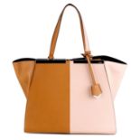 FENDI - a leather bicolour 3Jours handbag.