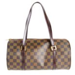 LOUIS VUITTON - a Damier Ebene Papillon 30 handbag.