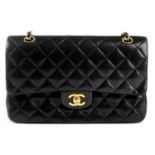 CHANEL - a vintage Medium Classic Double Flap handbag.