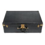 LOUIS VUITTON - a black Epi Alzer 80 hard suitcase.