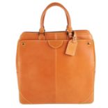 LOUIS VUITTON - a caramel Nomade business bag.