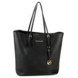 MICHAEL KORS - a Saffiano leather handbag.