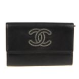 CHANEL - a CC chain trim wallet.