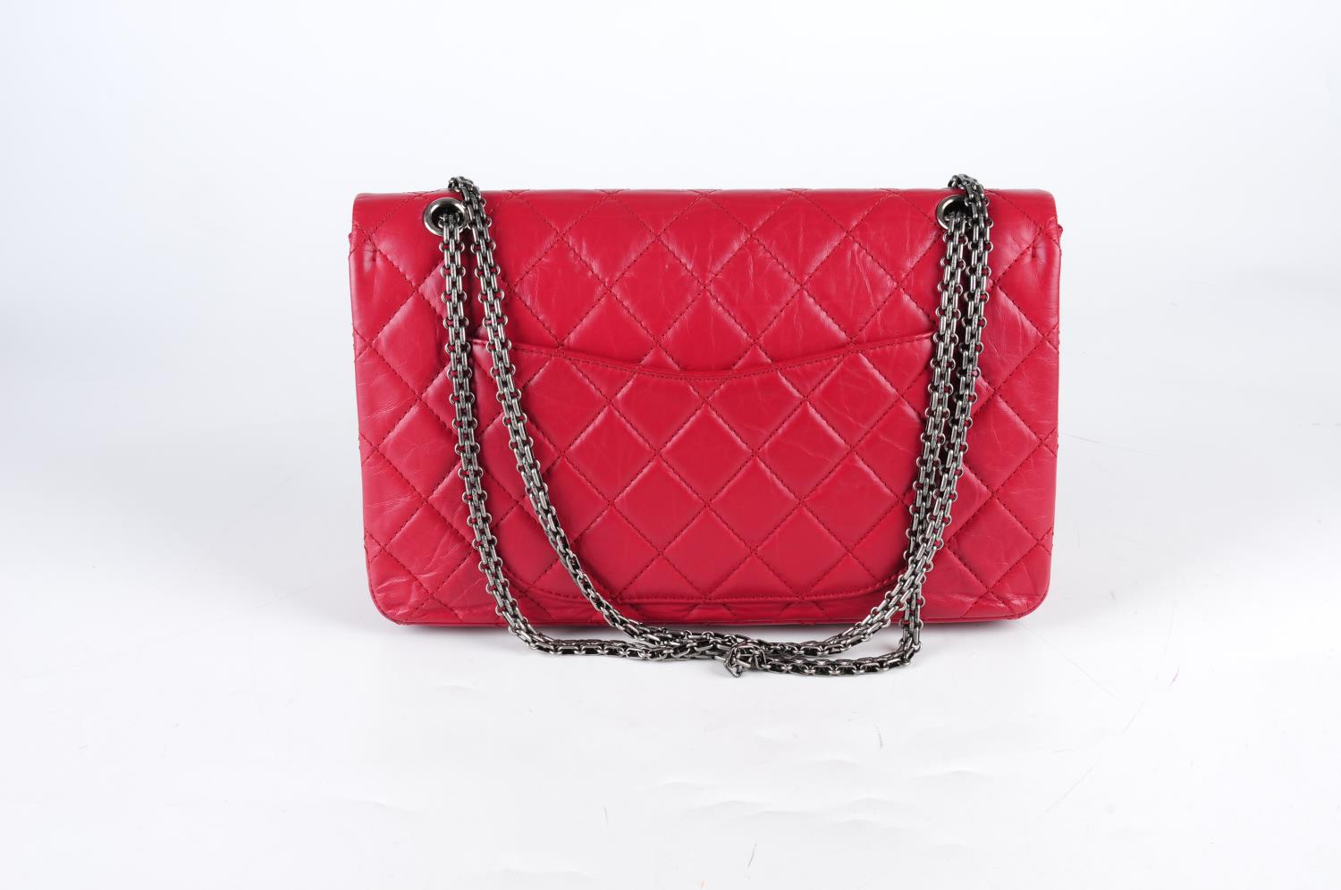 CHANEL - a red 2.55 Reissue 227 handbag. - Image 2 of 4