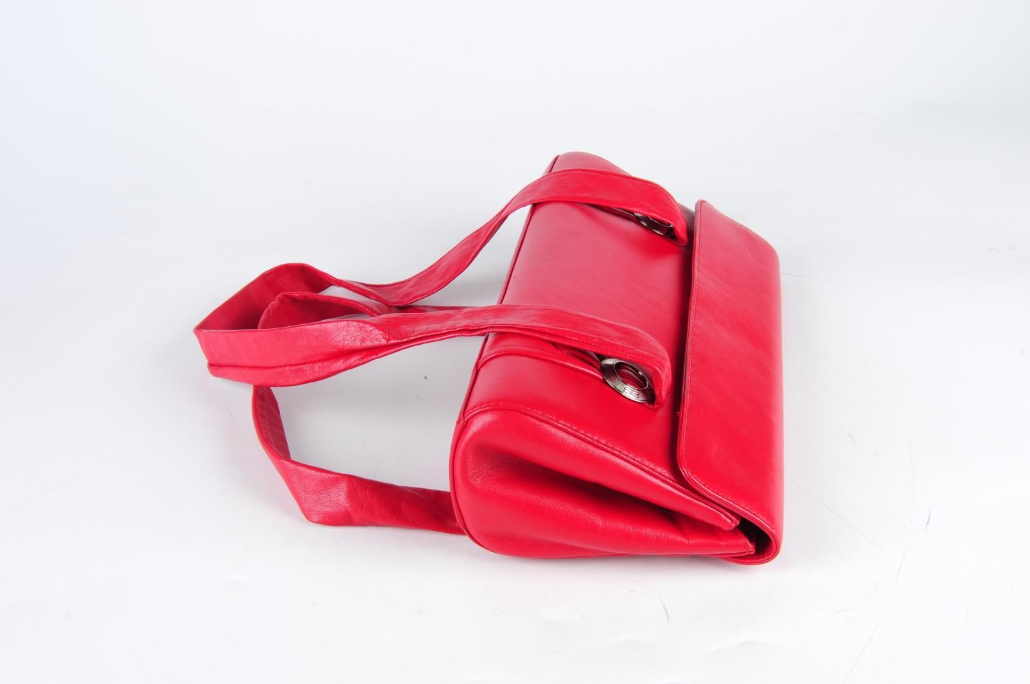 BALENCIAGA - a vintage leather handbag. - Image 3 of 4