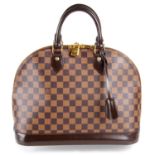 LOUIS VUITTON - a Damier Alma handbag.