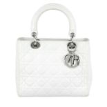 CHRISTIAN DIOR - a Cannage Lady Dior handbag.