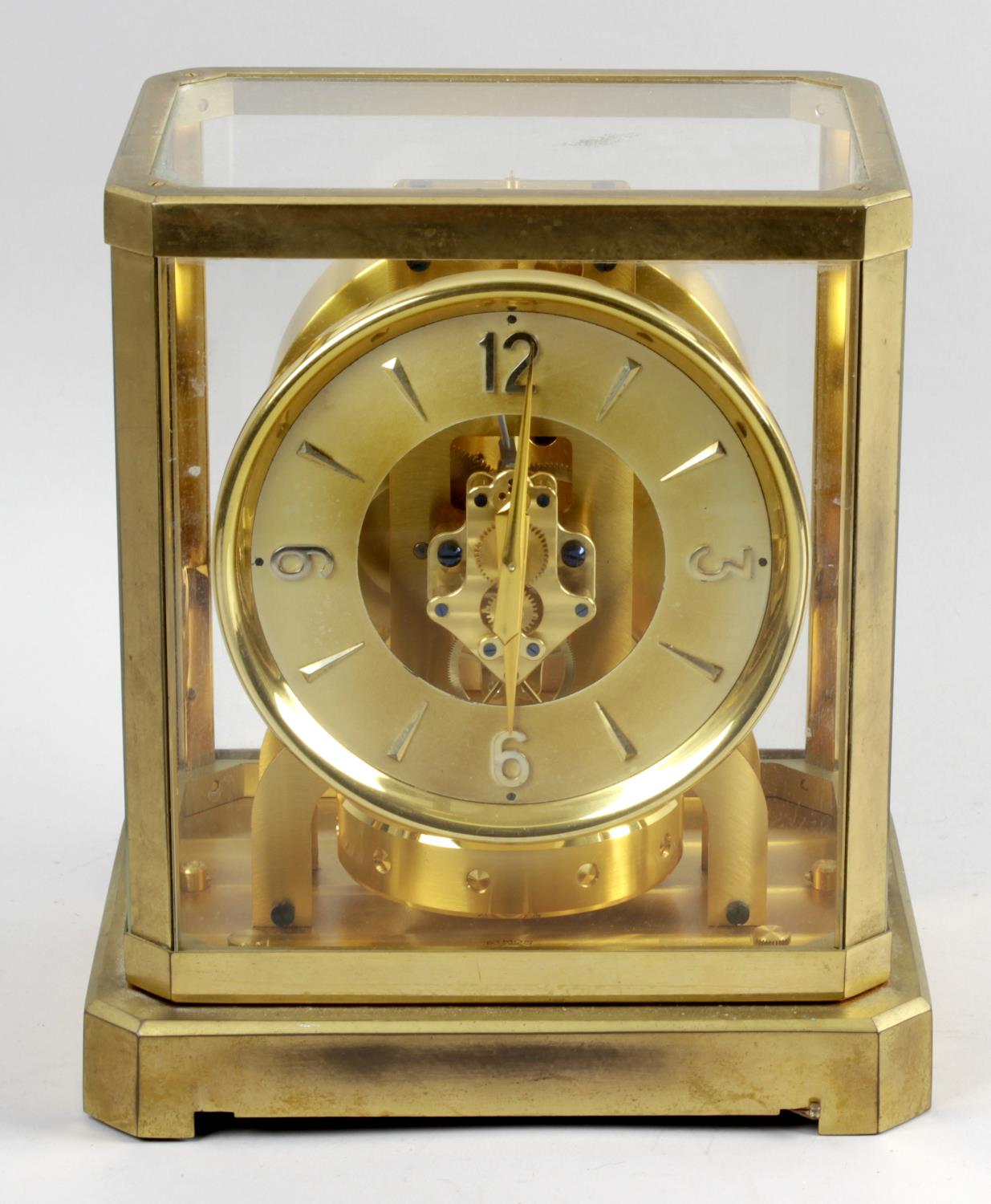 A mid 20th century Jaeger Le Coultre Atmos clock,