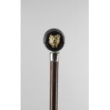 A late 19th century walking cane,