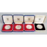 Elizabeth II, silver proof commemorative Crowns (20),