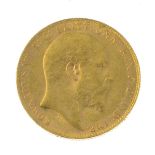 Edward VII, Sovereign 1908P.