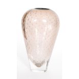 A contemporary limited edition glass vase designed by Nick Munro,