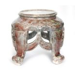 Ruskin Pottery - A high fired Oriental inspired stand,