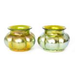 Loetz - A pair of early 20th Century glass vases,