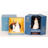 Two boxed limited edition Royal Doulton figurines comprising Queen Victoria and Prince Albert