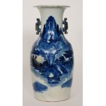 A large late 19th to early 20th Century Chinese vase,