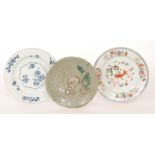 Two late 19th Century Chinese plates,