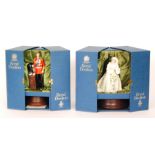 Two boxed limited edition Royal Doulton figurines comprising Lady Diana Spencer HN2887, no.