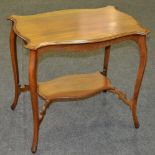 An early 20th Century mahogany occasional table,