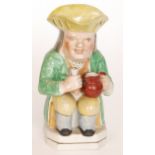 A 19th Century Yorkshire type Toby jug,