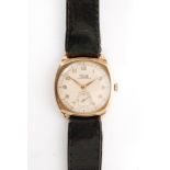 A 1960s 9ct Rone Sportsmans gentleman's manual wind wrist watch,