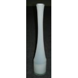 A large 20th Century glass floor vase, possibly Italian,