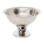 A 1960s Danish silver tazza or bowl,