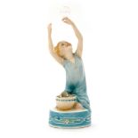 A 1930s Royal Worcester figurine by Freda Doughty entitled Bubbles,