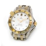 An Omega Seamaster Professional gentleman's quartz wristwatch,