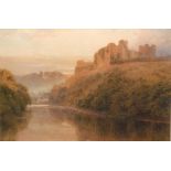 HARRY SUTTON PALMER, RI, RA (1854-1933) - 'Richmond Castle', watercolour, signed, framed,