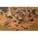 RICHARD BARRETT TALBOT KELLY (1896-1971) - A pheasant in autumnal undergrowth,