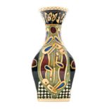 A Moorcroft Pottery vase decorated in the Fields of Gold pattern designed by Alicia Amison,