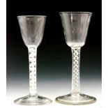An 18th Century Drinking glass circa 1760,