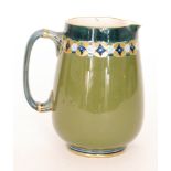A late 19th to early 20th Century Macintyre & Co Dura Ware water jug designed by William Moorcroft,