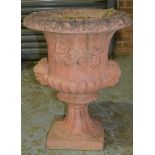 Amended description - A contemporary terrace urn in the 19th Century style,