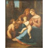 AFTER RAPHAEL - The Holy Family with the infant St.