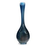 A post war Kosta Colora glass vase designed by Vicke Lindstrand,