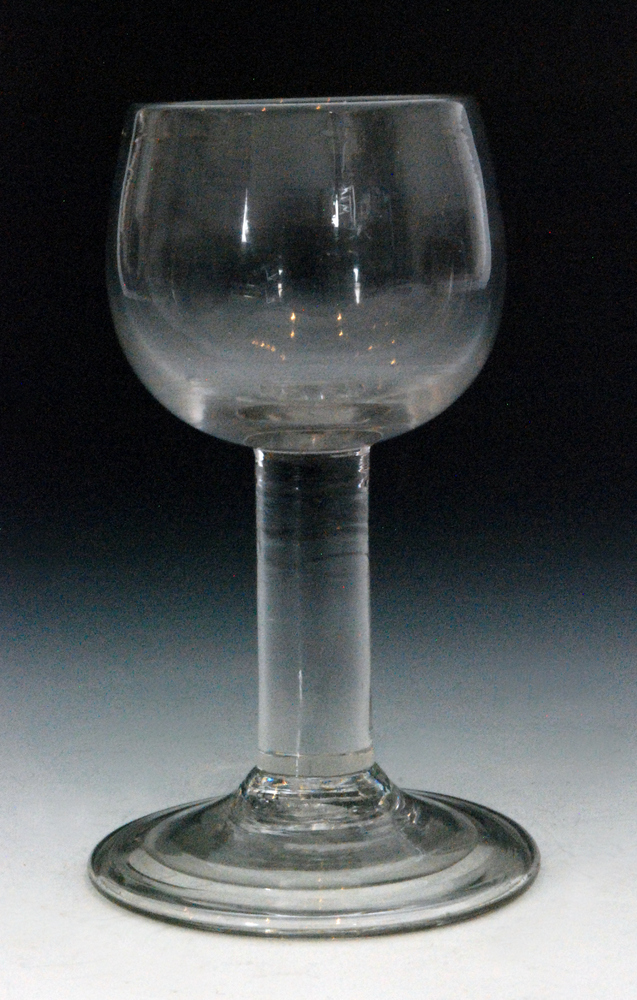 An 18th Century mead glass circa 1740,