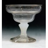 An 18th Century sweetmeat glass circa 1760,