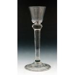 An 18th Century cordial glass circa 1740,