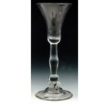 An 18th Century drinking glass circa 1740,