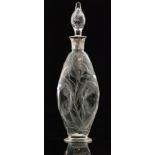 An early 20th Century Bohemian glass decanter possibly by Moser or Harrach,