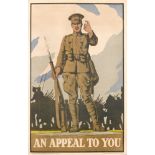 A First World War propaganda recruitment poster, 'An appeal to you',