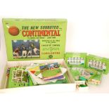 A Subbuteo Continental flood lighting edition football game, also various teams, A/F,