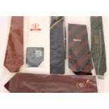 A large collection of 1970s and later referees ties to include a Euro 96 tie,