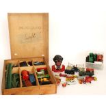 A collection of 1950s/60s diecast toys to include Lesney etc,