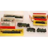 A collection of seven GWR scratch built two rail diecast locomotives to include a GWR 0-6-0