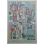 Sir Eduardo Luigi Paolozzi CBE RA (1924-2005) - 'Nettleton', lithograph,